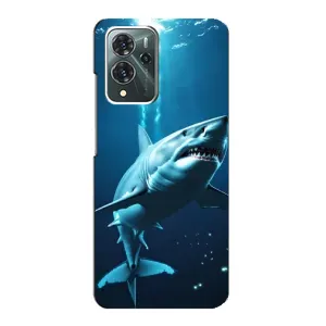 Чохол з принтом «Акула під водою» для ZTE Blade V40 Pro