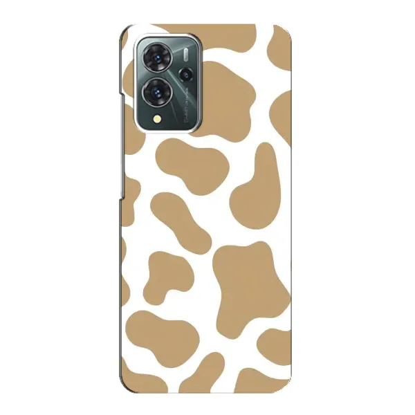 Чехол с принтом «Бежевая буренка» для ZTE Blade V40 Pro