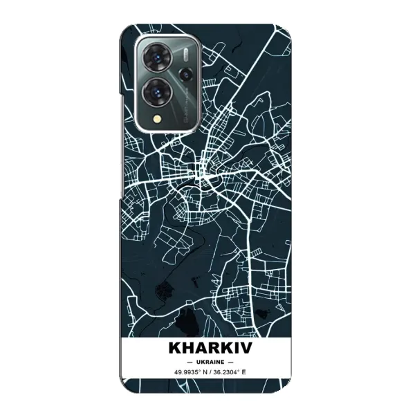 Чохол з принтом «Харків» для ZTE Blade V40 Pro