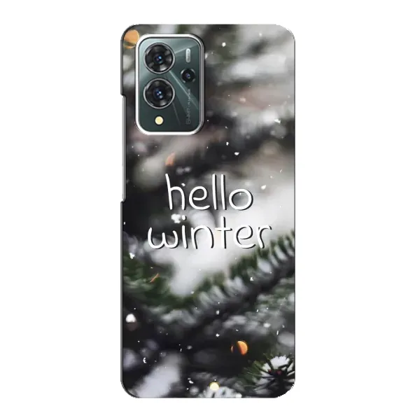 Чохол з принтом «Hello winter» для ZTE Blade V40 Pro