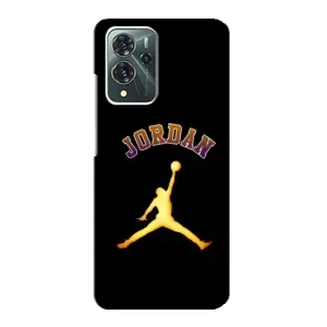 Чехлы для ZTE Blade V40 Pro - с картинкой JORDAN (AlphaPrint) (Jordan Gold)