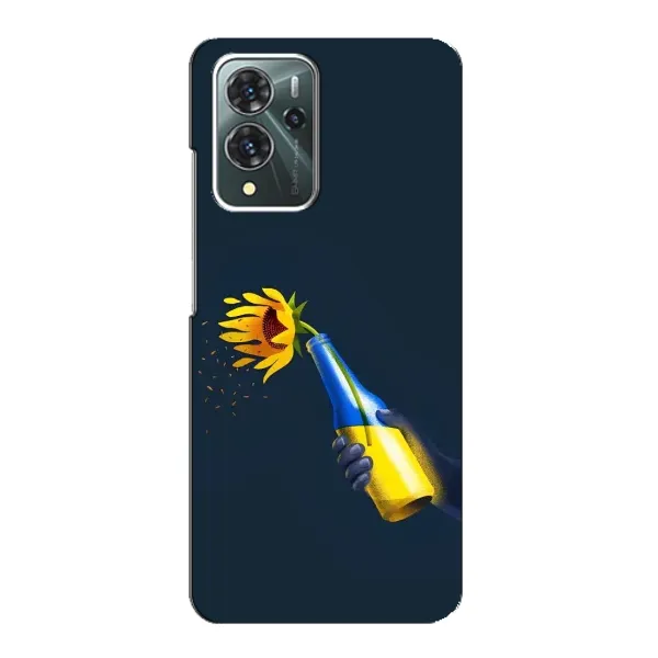 Чехол с принтом «Коктейль молотова» для ZTE Blade V40 Pro