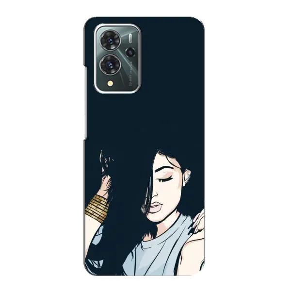 Чехол с принтом «Красивая девочка» для ZTE Blade V40 Pro
