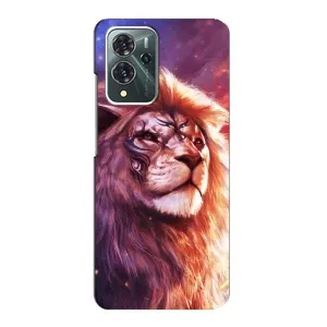 Чохол з картинкою ЛЕВ для ZTE Blade V40 Pro (VPrint) (Красочний Лев)