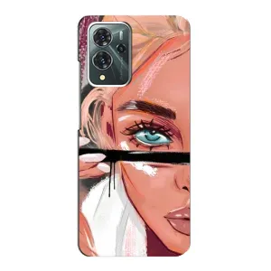 Чехол с печатью для ZTE Blade V40 Pro - (Мода) (AlphaPrint)