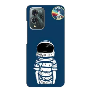 Чохол NASA для ZTE Blade V40 Pro (AlphaPrint) (Хлопчик в шоломі)