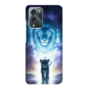 Чохол з картинкою ЛЕВ для ZTE Blade V40 Pro (VPrint) (Маленький лев)