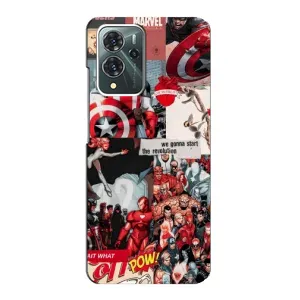 Чохол МАРВЕЛ для ЗТЕ Блейд В40 Про (AlphaPrint) (Марвел Комикс)
