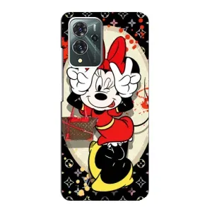 Чохол Disney Mouse ZTE Blade V40 Pro (PREMIUMPrint) (Мінні peace)