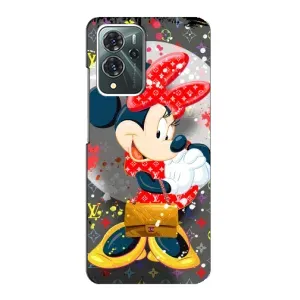 Чохол Disney Mouse ZTE Blade V40 Pro (PREMIUMPrint) (Minni з бантіком)