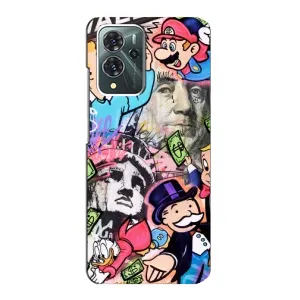 Чохли з крутими принтами для ZTE Blade V40 Pro - (PREMIUMPrint) (Monopoly man)