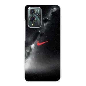 Чохол для ZTE Blade V40 Pro - з принтом Найк (AlphaPrint) (Найк червоний)
