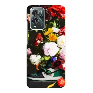 Бренднові Чохли для ZTE Blade V40 Pro - (PREMIUMPrint) (Nike цветы)