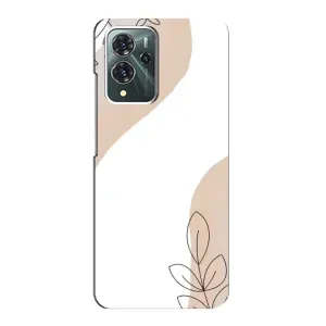 Чохол з принтом «Нюдова гілочка абстракція» для ZTE Blade V40 Pro
