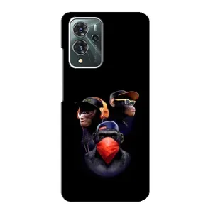 Чохол з Мавпами ZTE Blade V40 Pro - (AlphaPrint) (Три мавпи)