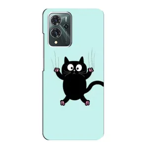 Чохол з принтом «Падаючий кіт» для ZTE Blade V40 Pro