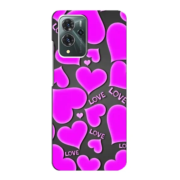 Чехол с принтом «Pink hearts» для ZTE Blade V40 Pro Чехол с принтом «Pink hearts» для ZTE Blade V40 Pro
