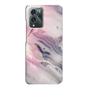 Мраморний чехол на ZTE Blade V40 Pro (VPrint) (Пурпурний Мрамор)
