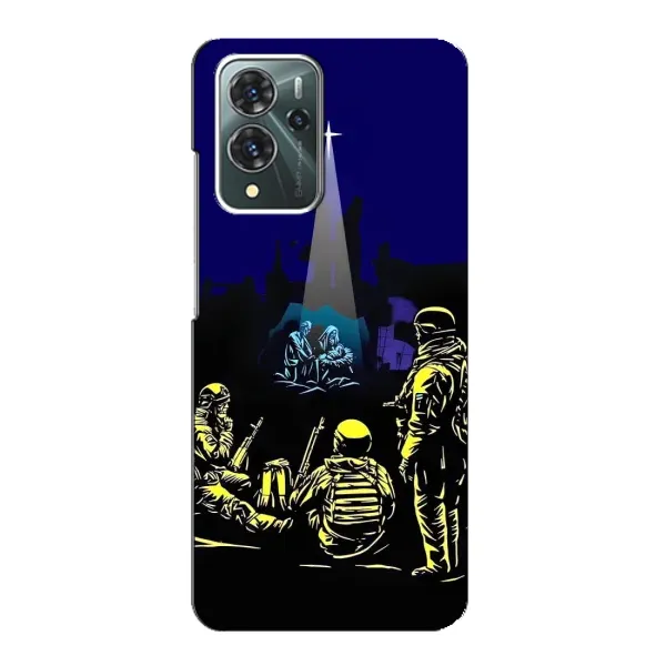 Чохол з принтом «Різдво в Україні» для ZTE Blade V40 Pro