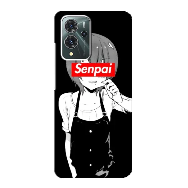 Чехол с принтом «Senpai» для ZTE Blade V40 Pro Чехол с принтом «Senpai» для ZTE Blade V40 Pro
