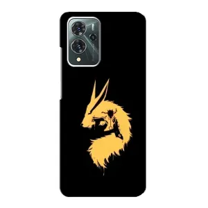 Naruto Anime Чохли для ЗТЕ Блейд В40 Про (AlphaPrint) (силует Курама Наруто)