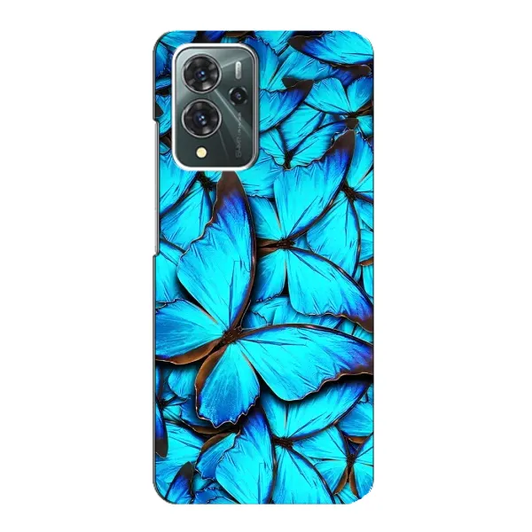 Чехол с принтом «Синие бабочки» для ZTE Blade V40 Pro Чехол с принтом «Синие бабочки» для ZTE Blade V40 Pro