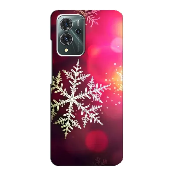 Чехол с принтом «Снежинка» для ZTE Blade V40 Pro