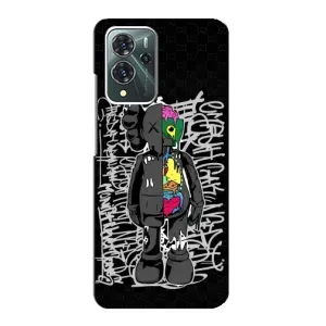 Чохли для ZTE Blade V40 Pro - Bearbrick Louis Vuitton (PREMIUMPrint) (Стиль Bearbrick)