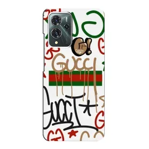 Бренднові Чохли для ZTE Blade V40 Pro - (PREMIUMPrint) (Стиль GUUCI)