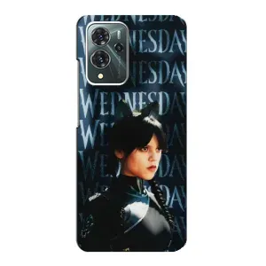 Чохли Венсдей на ZTE Blade V40 Pro Уенсдей (AlphaPrint) (Венздей кішка)