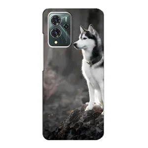 Чохол з Хаскі ZTE Blade V40 Pro - (AlphaPrint) (Вірний собака)