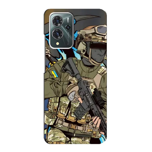 Чохол з принтом «Воїн ЗСУ» для ZTE Blade V40 Pro