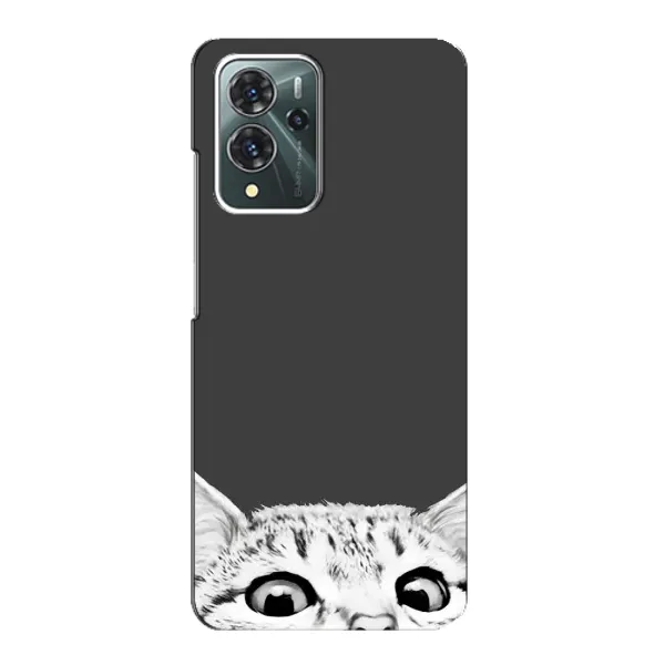 Чехол с принтом «Выглядывает кот» для ZTE Blade V40 Pro Чехол с принтом «Выглядывает кот» для ZTE Blade V40 Pro