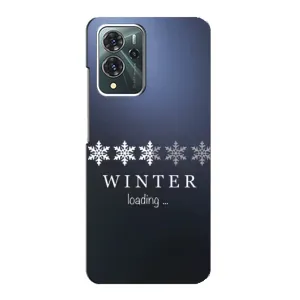 Зимні Чохли для ЗТЕ Блейд В40 Про - прозорий фон (Winter loading)