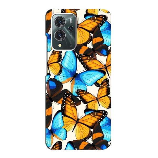 Чехол с принтом «Яркие бабочки» для ZTE Blade V40 Pro Чехол с принтом «Яркие бабочки» для ZTE Blade V40 Pro