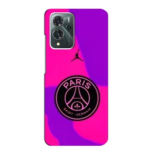 Чохли PSG для ZTE Blade V40 Pro (AlphaPrint) (яскравий ПСЖ)