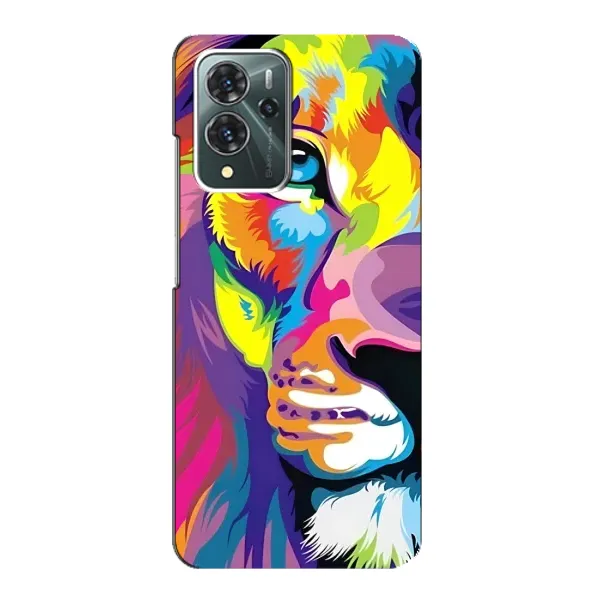 Чохол з принтом «Яскравий Лев» для ZTE Blade V40 Pro