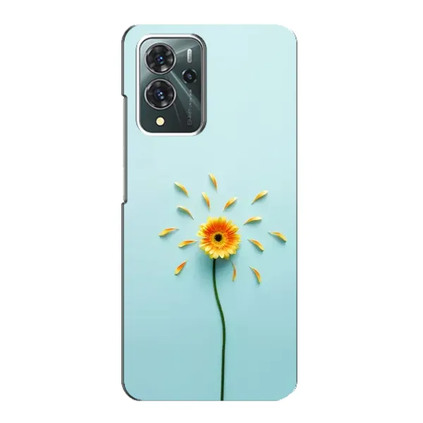 Чехол с принтом «Желтый цветок» для ZTE Blade V40 Pro