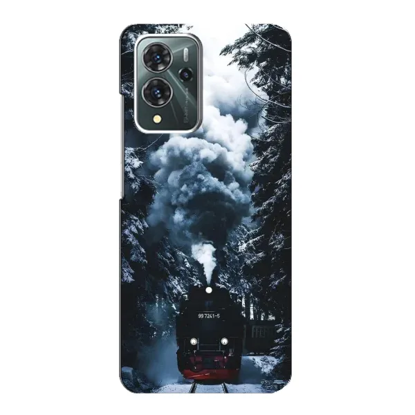 Чохол з принтом «Зимовий потяг» для ZTE Blade V40 Pro