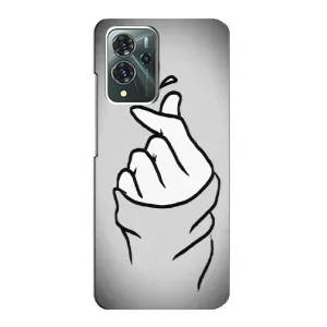 Чехол с принтом «Значок Love» для ZTE Blade V40 Pro