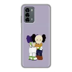 Чехлы для Blade V40 Vita - Bearbrick Louis Vuitton (PREMIUMPrint) (Дружба Беарбрик)
