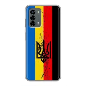 Украинские Чехлы для Blade V40 Vita с картинкой УПА (AlphaPrint) (Флаг УПА)