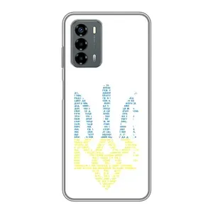 Чехлы для Blade V40 Vita Укр. Символика (AlphaPrint) (Герб из букв)