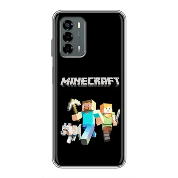 Чохол з принтом «герої Minecraft» для Blade V40 Vita Чохол з принтом «герої Minecraft» для Blade V40 Vita