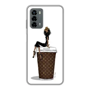 Чехлы Луи Витон для Blade V40 Vita (AlphaPrint - LOUIS VUITTON) (кофе LOUIS VUITTON)