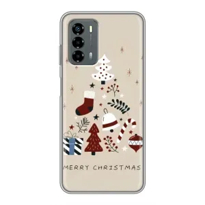 Рождественские, Праздничные Чехлы для Блейд В40 Вита (Merry Christmas)