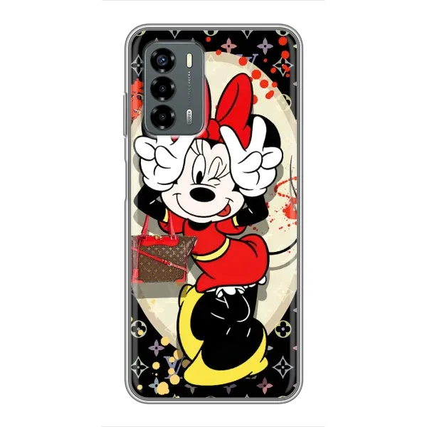 Чехол с принтом «Минни peace» для Blade V40 Vita Чехол с принтом «Минни peace» для Blade V40 Vita