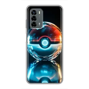 Чехол с Пикачу на Blade V40 Vita (Мяч Пикачу)