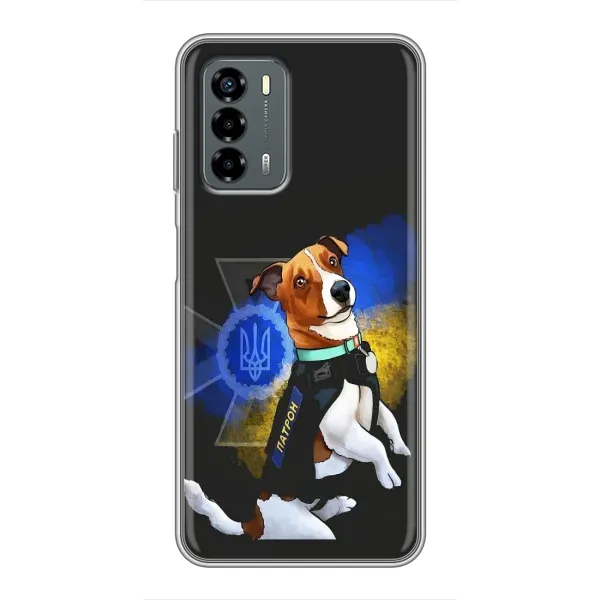 Чохол з принтом «Патрон собачка» для Blade V40 Vita Чохол з принтом «Патрон собачка» для Blade V40 Vita