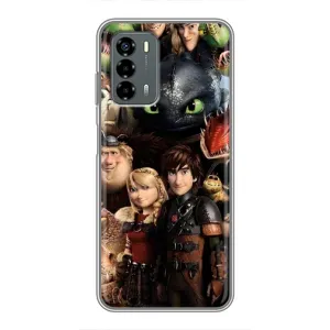 Чехол как приручить дракона на Blade V40 Vita (Персонажи дракона)
